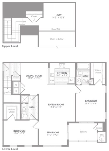 Floorplan - The Elms at Clarksburg Village Encore