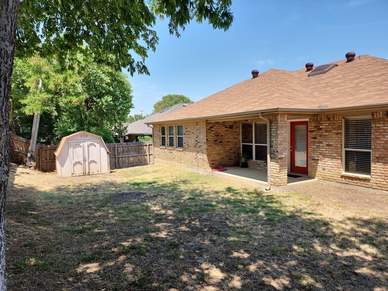 backyard - 605 Blair Dr