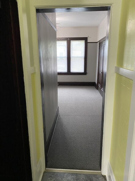 View from Kitchen to Living Room - 215 Maple St