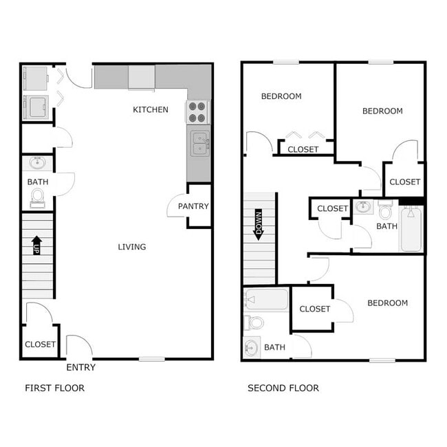 Floorplan - KINGSTON RIDGE APARTMENTS