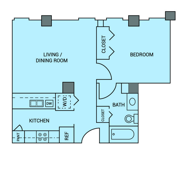 Floorplan - 2101 Church Street