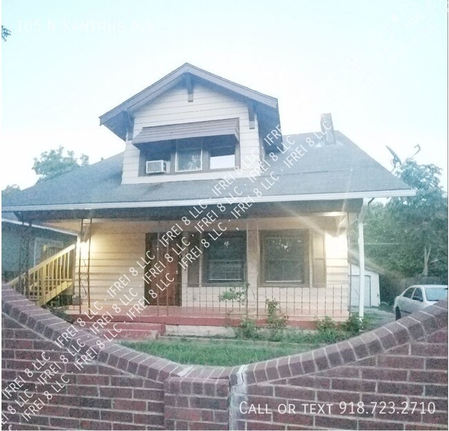 2 Bedroom and one Bath upstairs unit in 2 ... - 105 N Xanthus Ave Tulsa ...