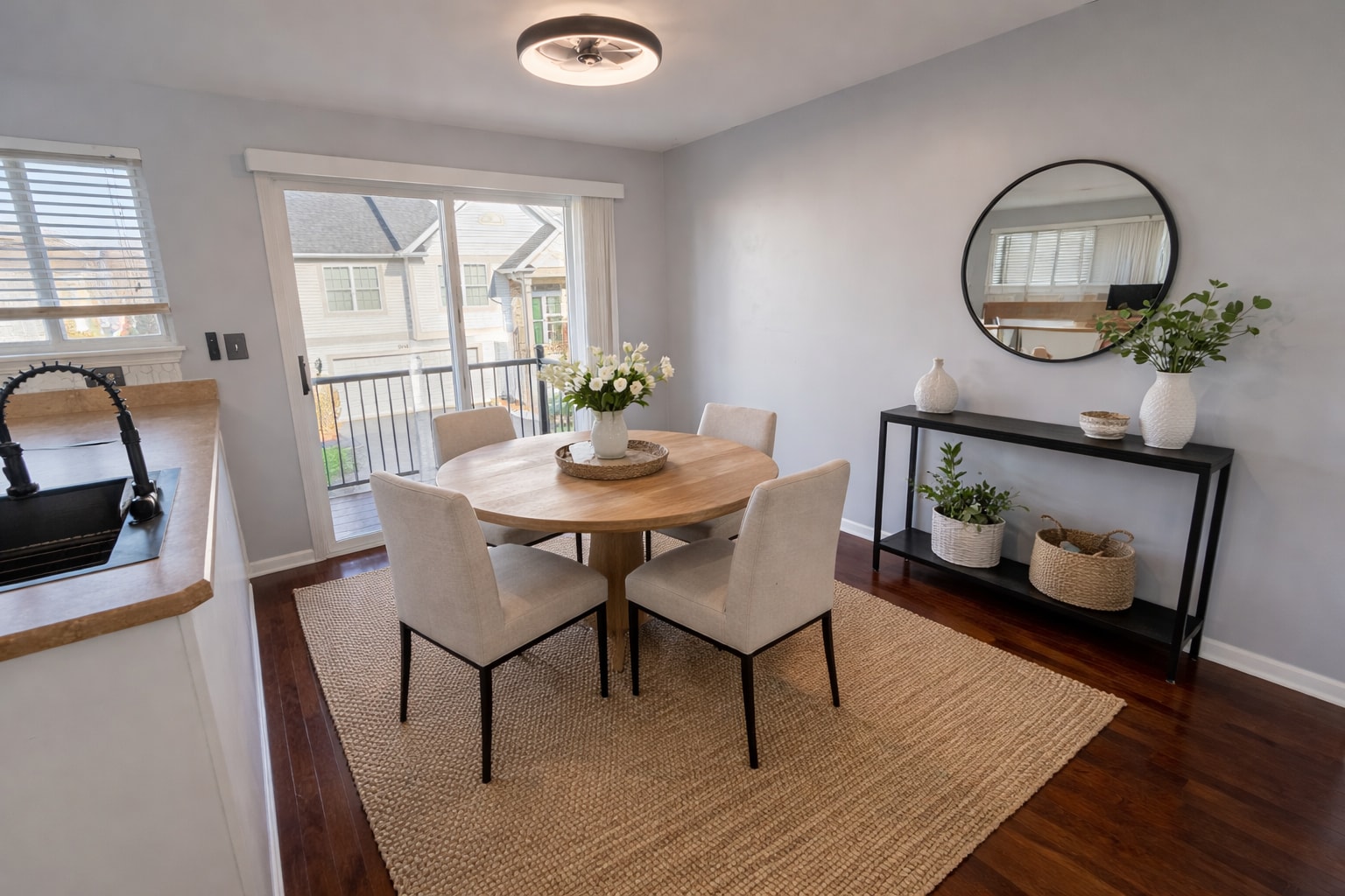 Virtually staged eat in kitchen - 14707 Paul Revere Ct