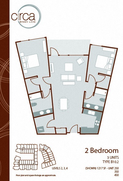 Floorplan - Circa Green Lake Apartments