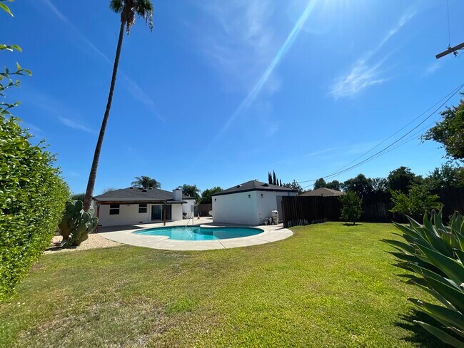 Back yard - 7811 Paso Robles Ave