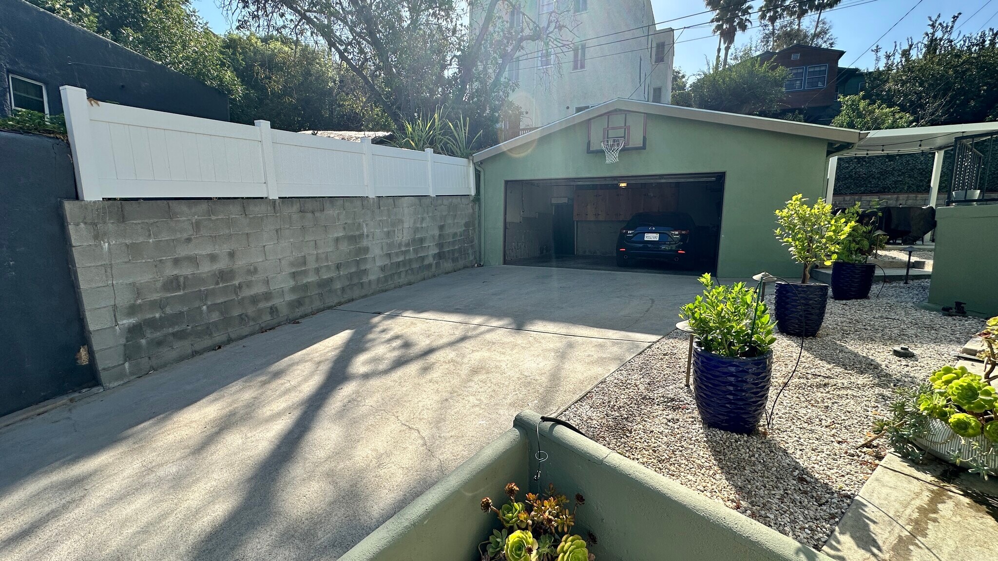 Garage & Driveway 3351 is on the left side - 3351 Hamilton Way