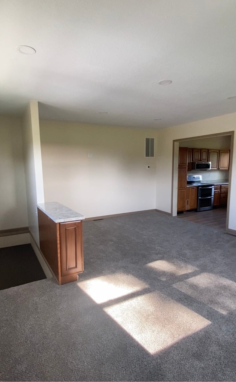 Living room to basement - 105 Wapak St