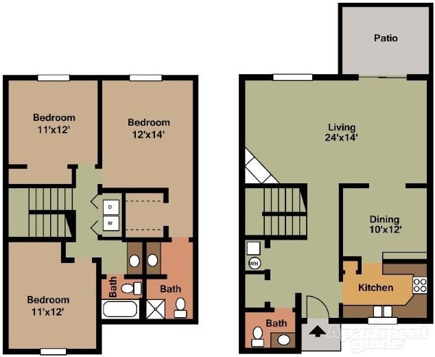 Castleton Manor Apartments - 5850 Laketon Dr Indianapolis IN 46220 ...