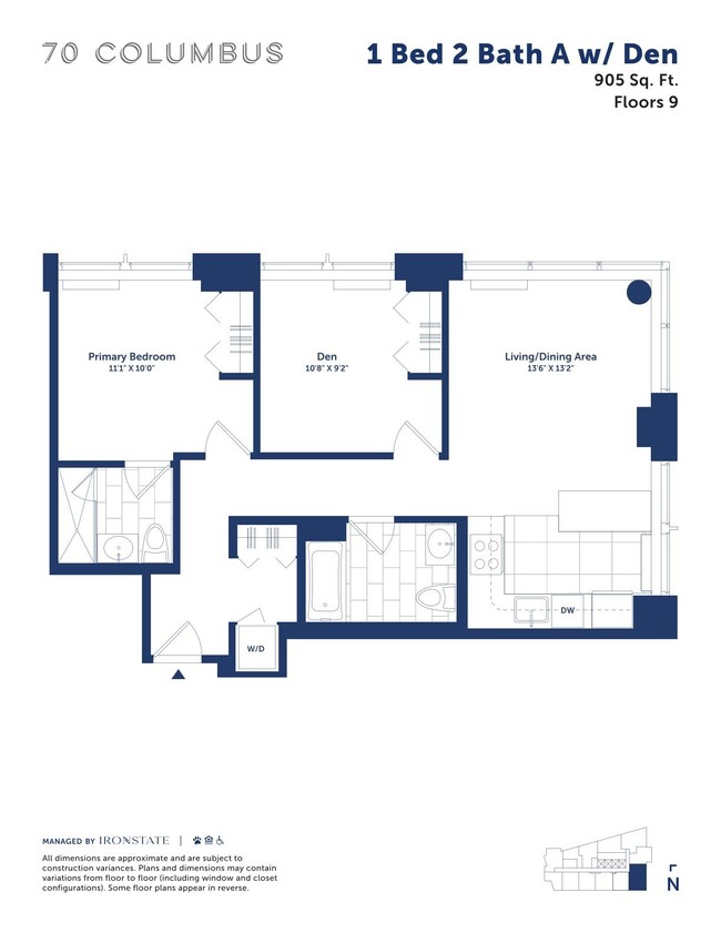 Floorplan - 70 Columbus