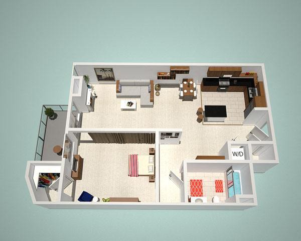 Floorplan - The Social Apartments