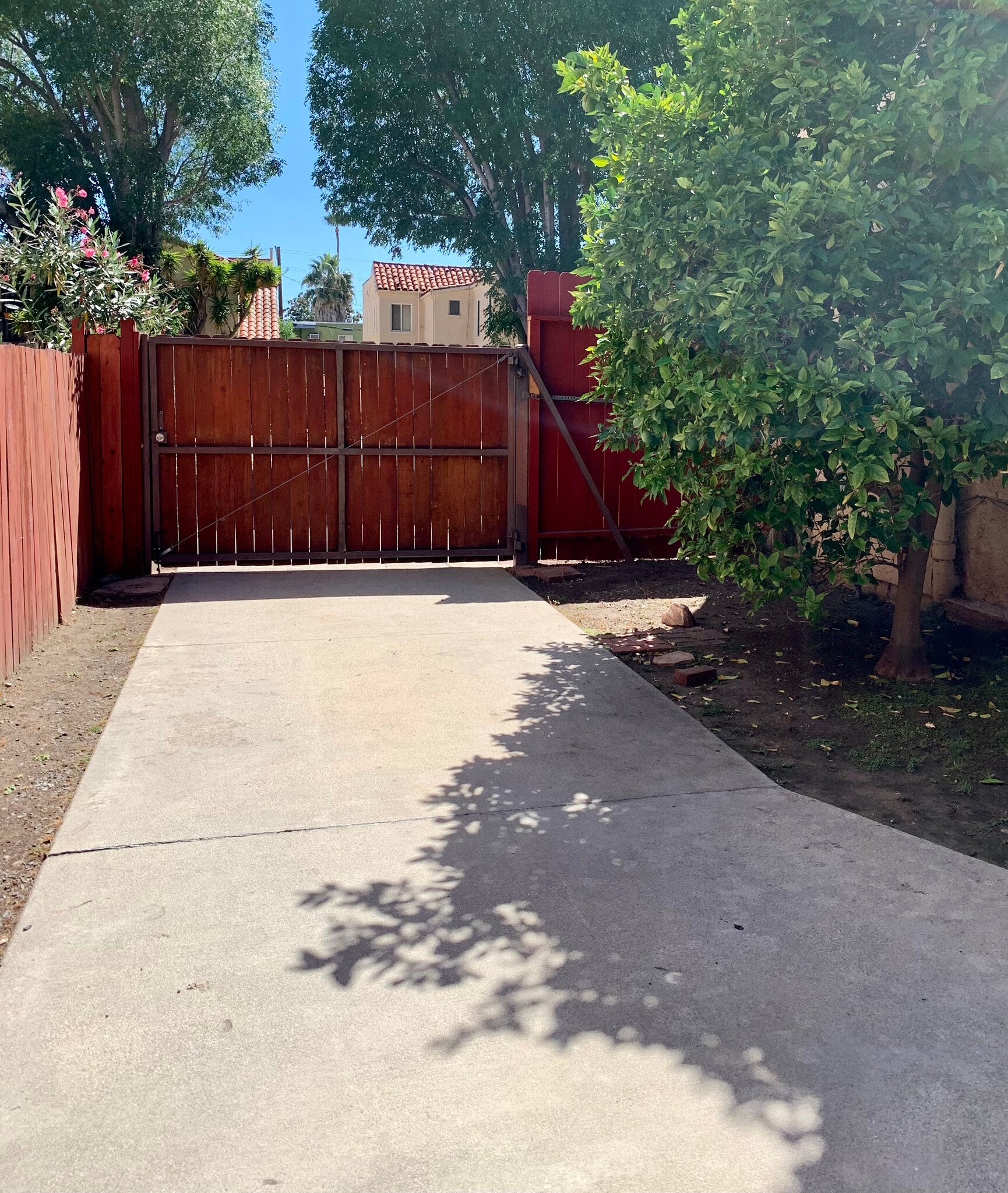 Enclosed Backyard/Driveway - 8569 Horner St