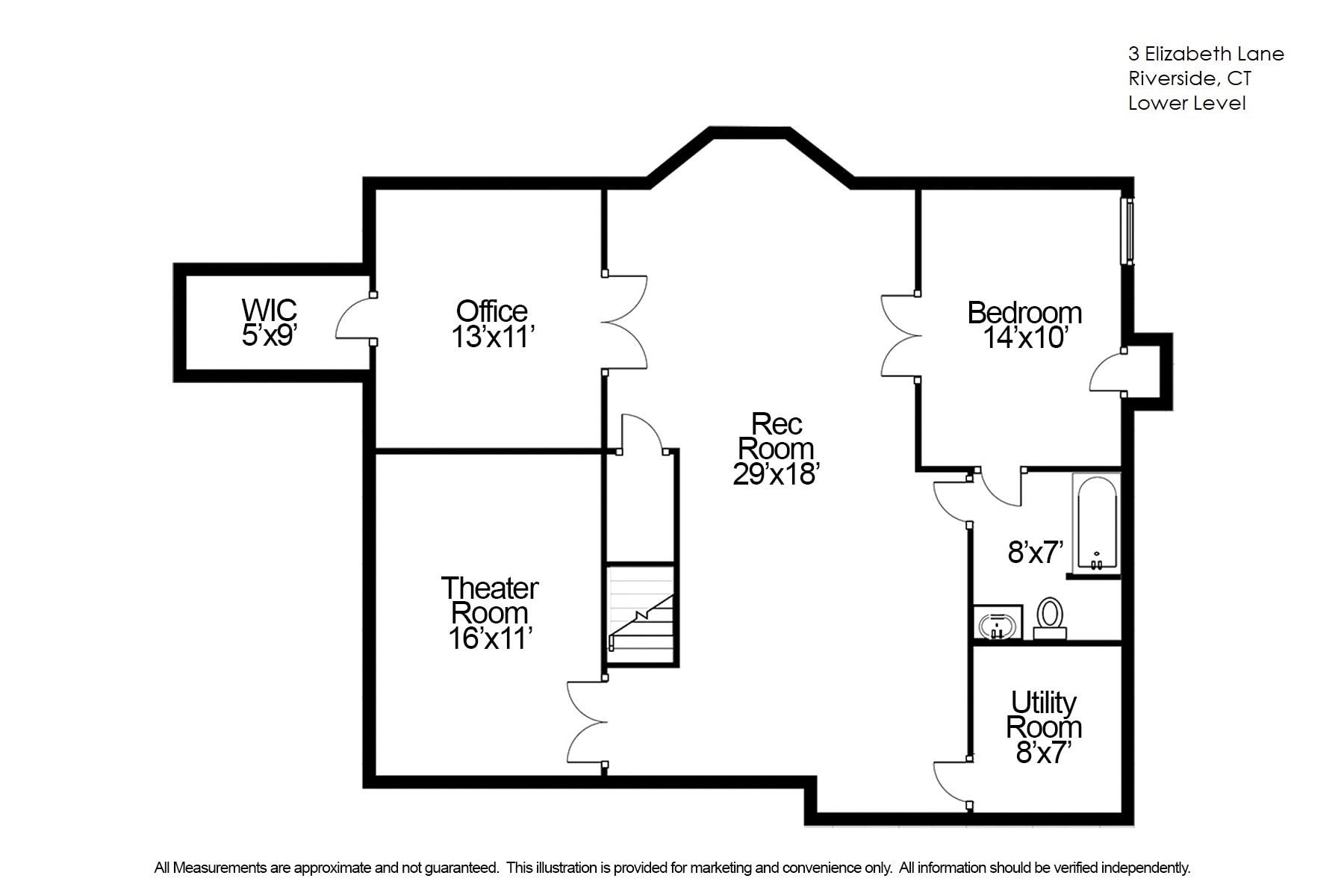 Lower Level - 3 Elizabeth Ln