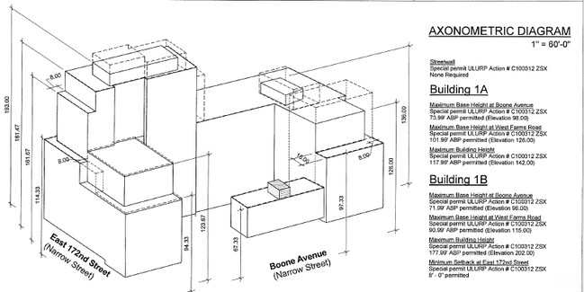 Axonometric Diagram - Compass Residences 1A & 1B