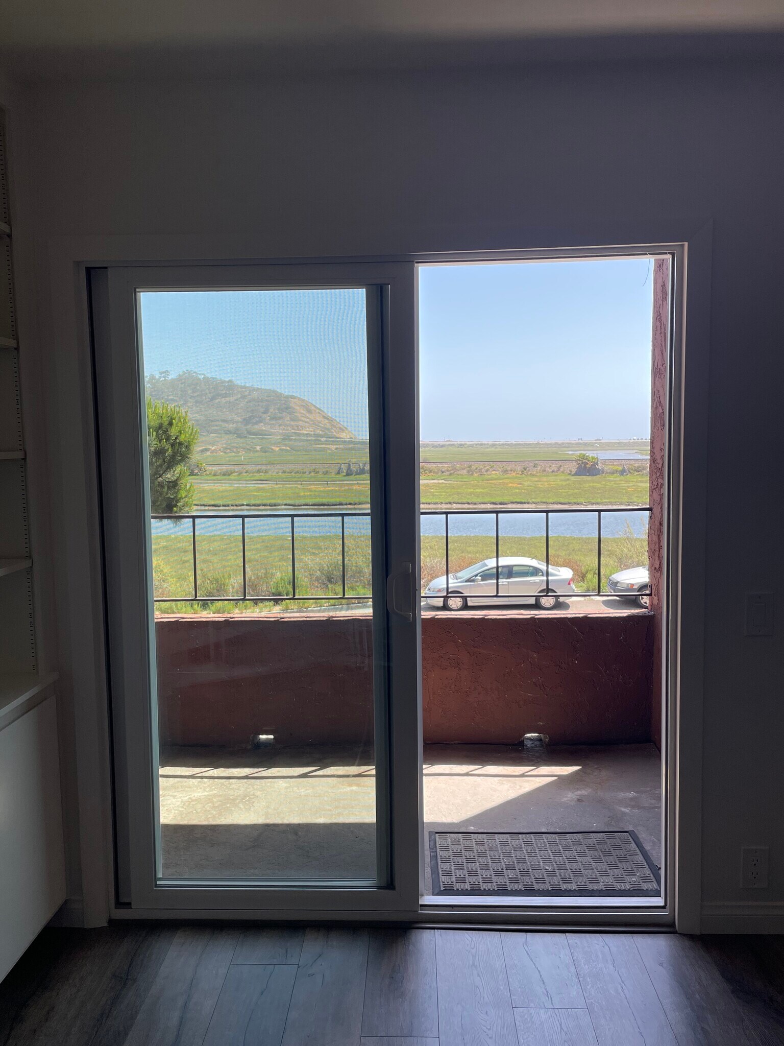 Living Room Balcony with view of Lagoon and Ocean - 2222 Carmel Valley Road