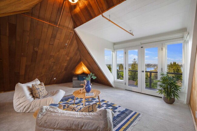 Building Photo - Architectural Madrona Retreat with Panoramic Lake Washington Views, Solar & Detached Office- Avai...