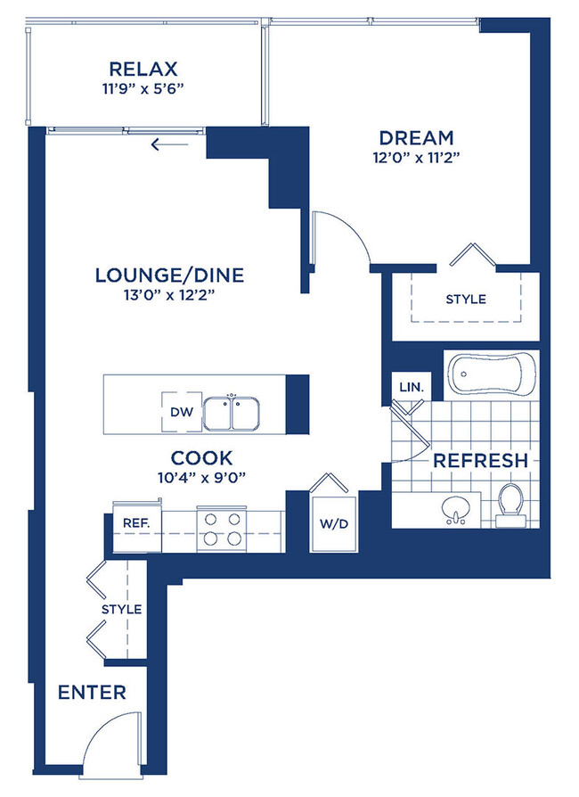 Floorplan - Burnham Pointe