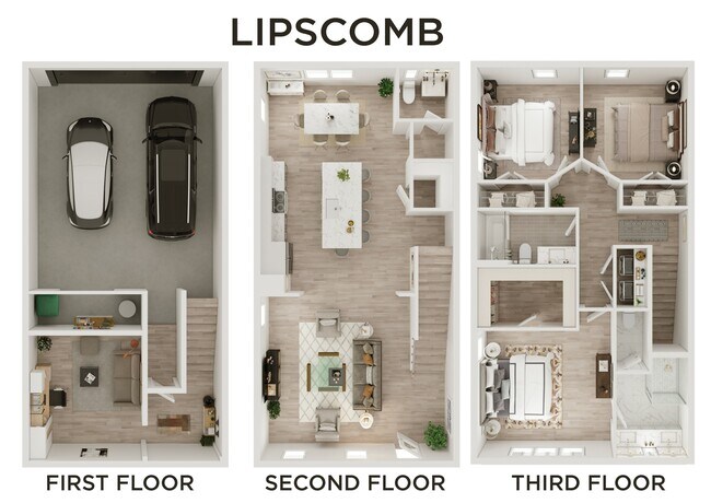 3 bed 2.5 bath townhome - The Aria Townhomes