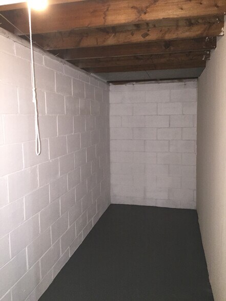 Inside of storage room of Apt #1 - 3903 Cass St