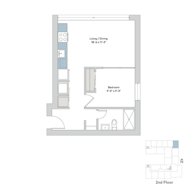 Floorplan - Interstate Flats