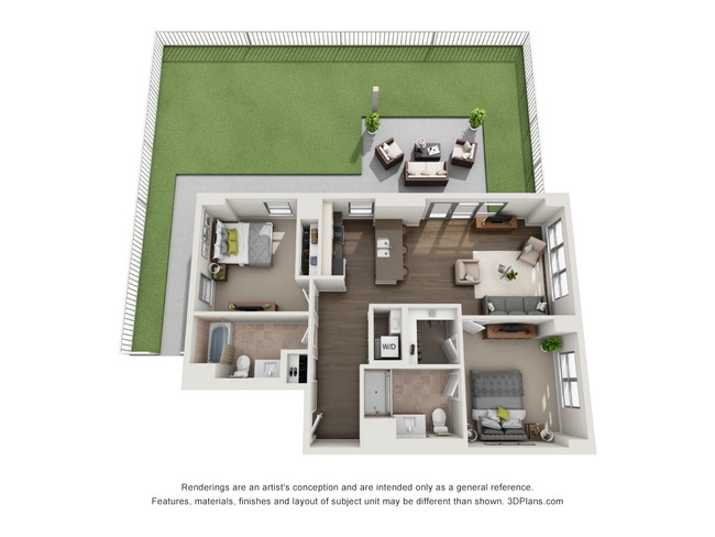 Floorplan - The Madison at Racine