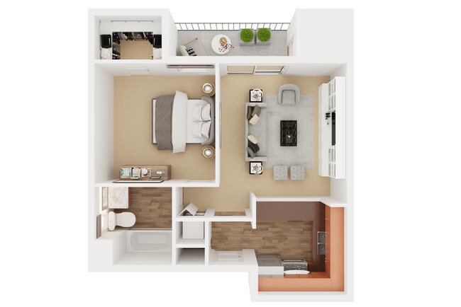 Floorplan - Montrachet Apartments