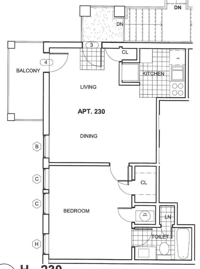 Floorplan - The Breighton at Paseo Apartments