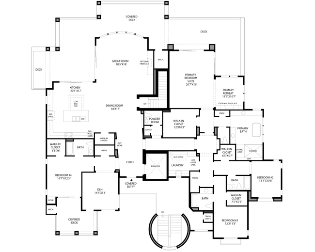 Floorplan - Mira Villa at Summerlin