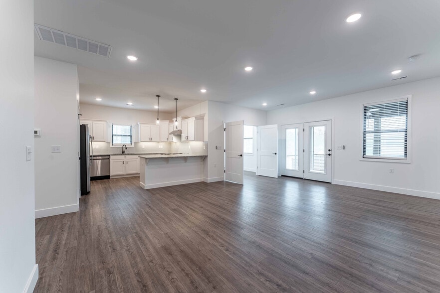 Villas-At-Anthony-Park-55-Plus-Community-South-Springfield-Missouri-Two-Bedroom-A-Unit-101B-Kitchen-View-From-Living-Room - Villas at Anthony Park
