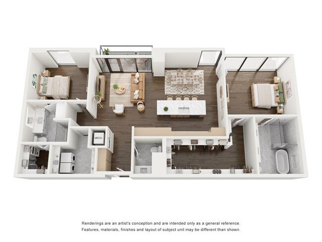 Floorplan - 700 River