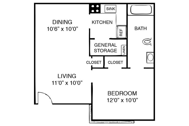 Floorplan - Crystal Creek Park - Senior Living