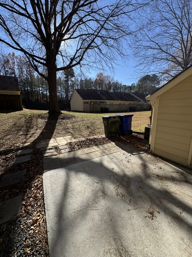 Back Patio - 109 Sparger Springs Ln