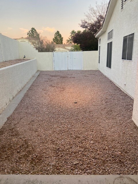 RV parking next to covered parking - 7309 Hoss Pl