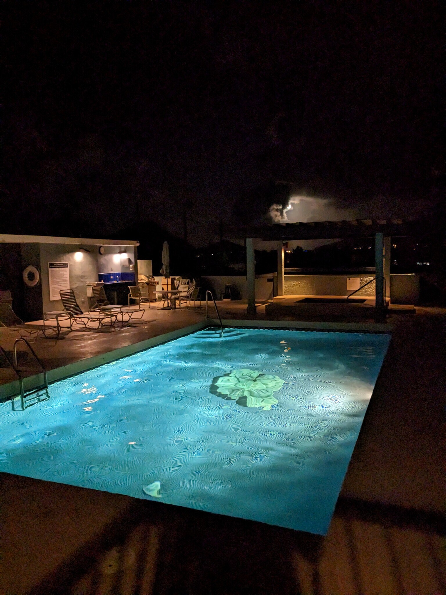 rooftop pool and jacuzzi - 1030 Aoloa Pl