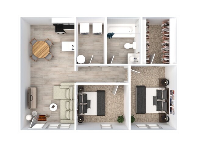 Floorplan - Bantry Bay Apartments