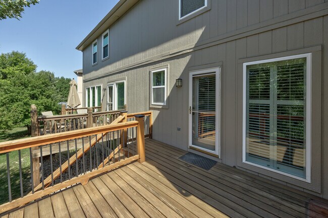 back deck - 22613 W 72nd Ter