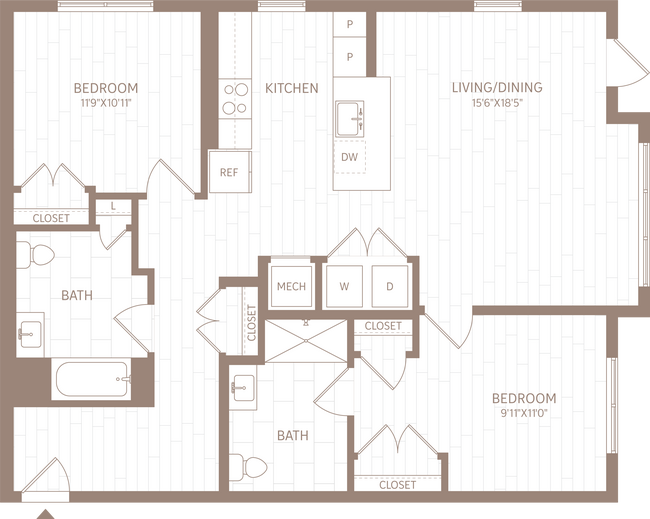 Floorplan - Revio Revere Beach