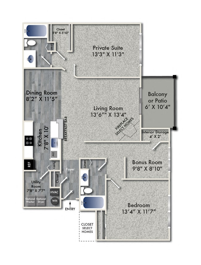 Floorplan - Reserve At Miller Farm