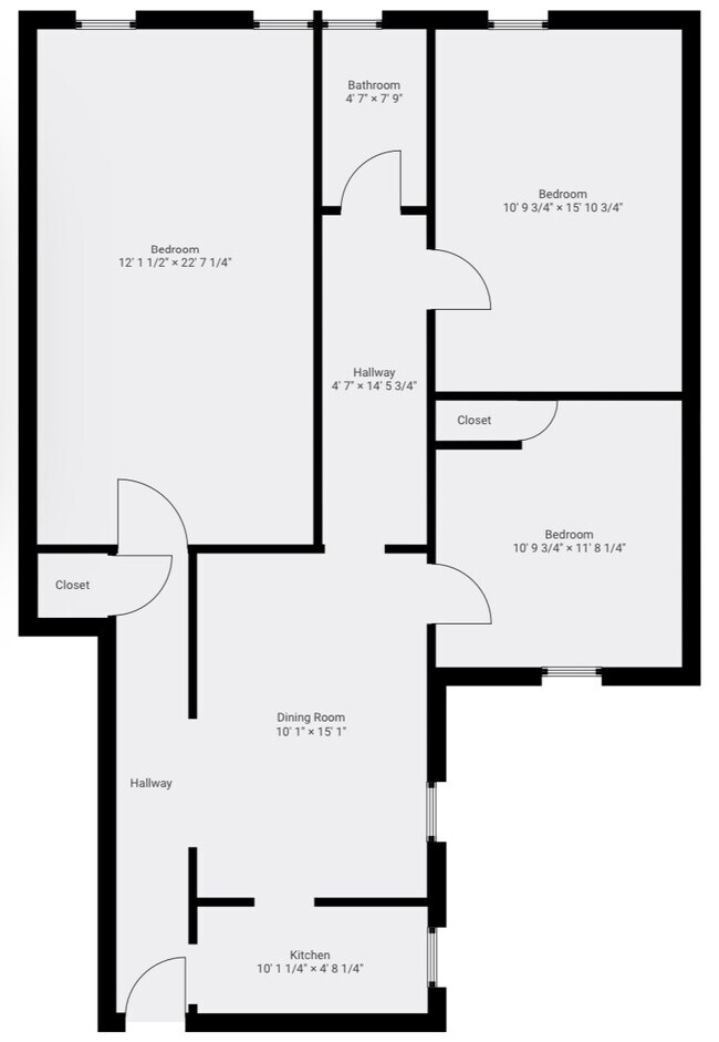 Floorplan - 536 Fort Washington Avenue