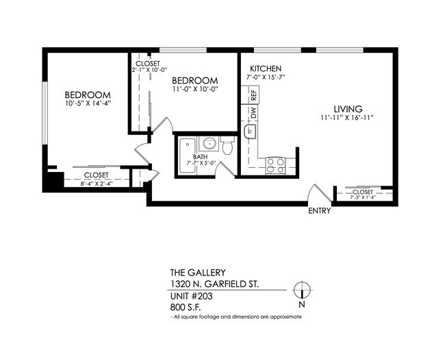 Floorplan - The Gallery