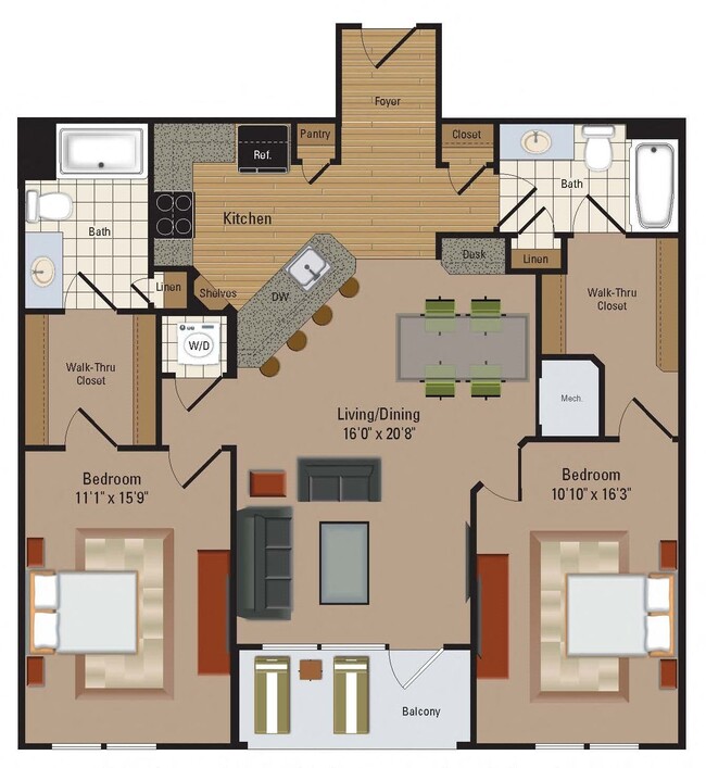 Floorplan - Windsor Leesburg