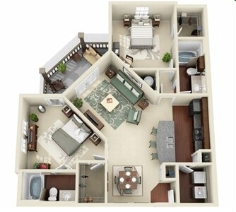 B2 - Balcony - Elms Odenton