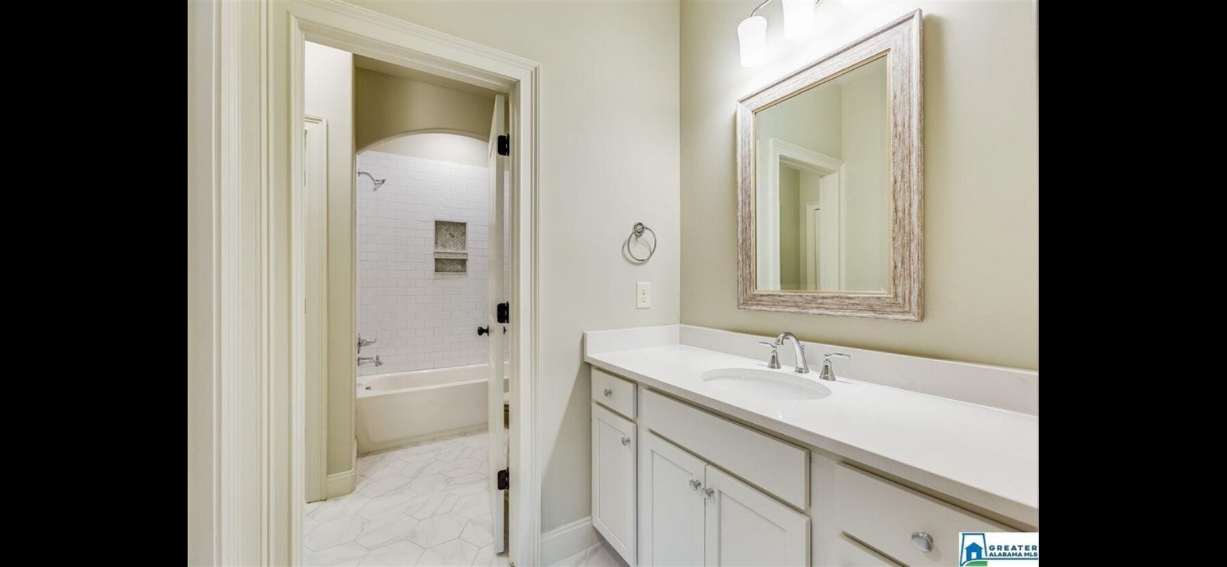 Separate Vanity Rooms for Guest Bedrooms #1 & 2 - 805 Carr Ave