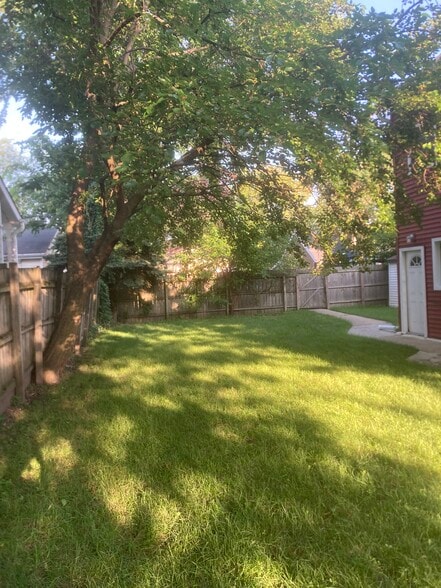 Large backyard - 1716 Dodge Ave