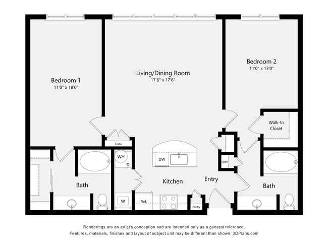 Floorplan - 5225 Maple