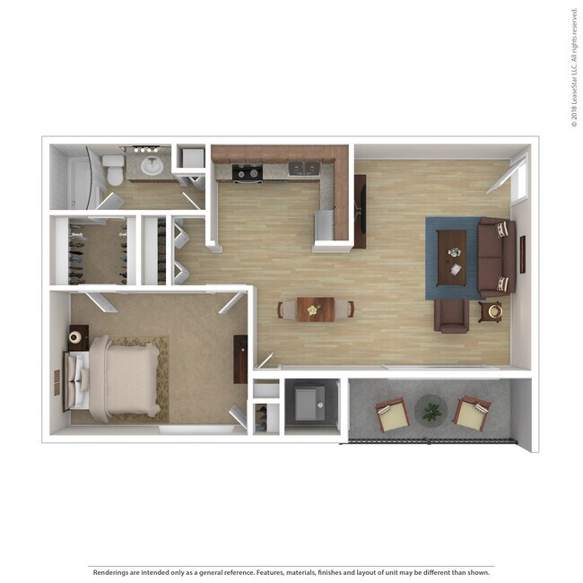 Floorplan - 7 Pointe Apartments