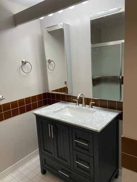 Master bathroom (Mirror between med cabinets on order) - 2038 18th St NW