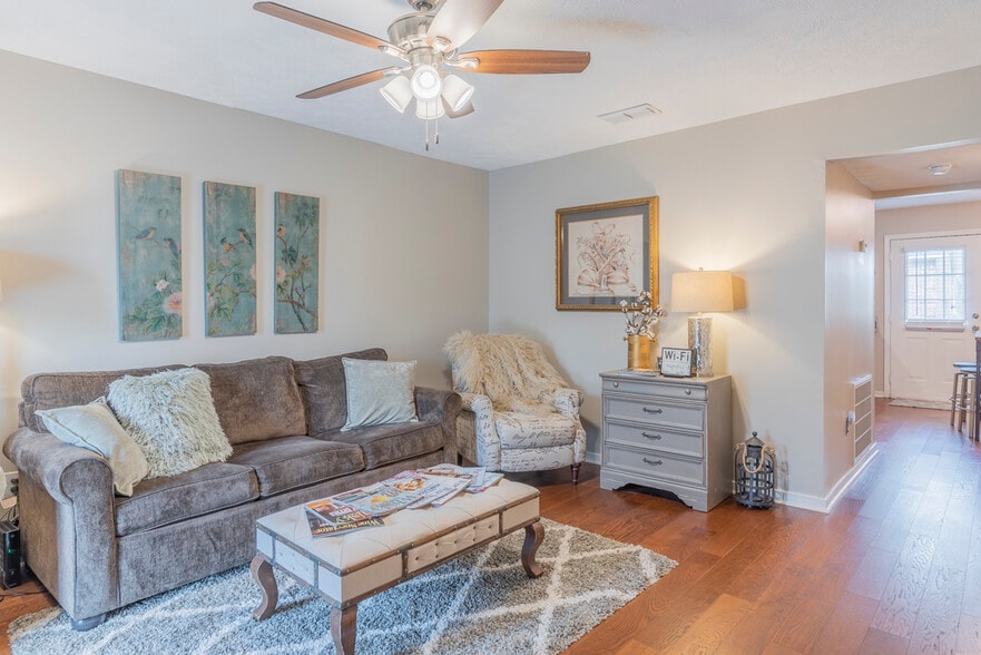 Furnished Unit - Living Room (Downstairs) - 1255 Louisville St