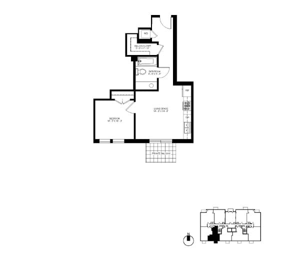 Floorplan - 1323 W Morse Ave