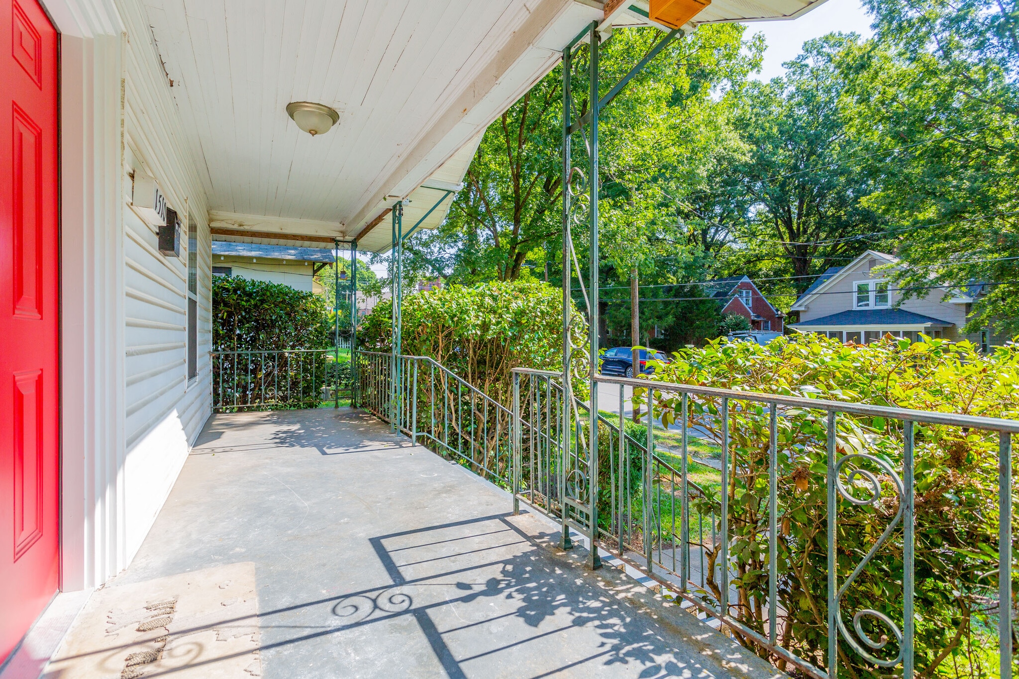 Unit A Front Porch View - 1510 Glenwood Ave