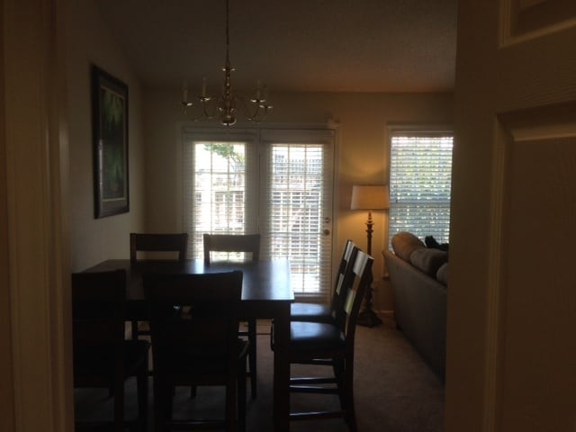 Dining area towards rear yard - 3923 Cloverwood Meadow Ln